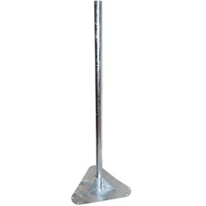 Extension pole for lattice mast, height 2m, d=48mm
