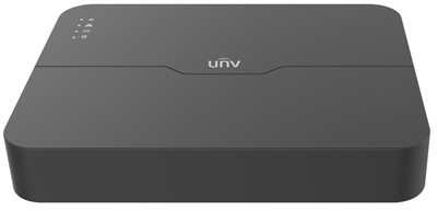 UNV NVR NVR501-08B-LP8-BLACK, 8 channels, 8x PoE, 1x HDD, Prime, Black