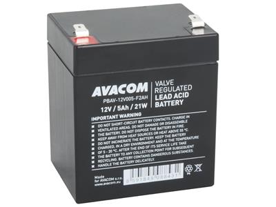 AVACOM battery 12V 5Ah F2 HighRate (PBAV-12V005-F2AH)