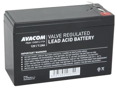 AVACOM battery 12V 7,2Ah F2 (PBAV-12V007,2-F2A)