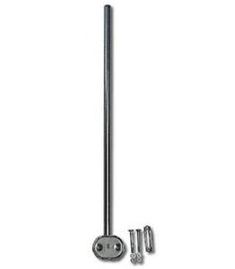 Extension for pole  I , height 60cm, d=28mm + 1x U-Bolt 74mm