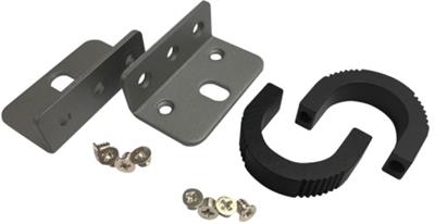 Qnap - 1U rack mounting kit with screws, black