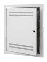 TRITON SGA hybrid flush-mounted switchboard, 4U vertical, 2U horizontal, load capacity 30kg