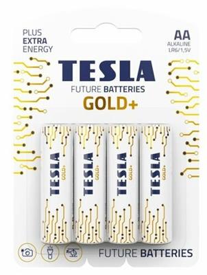 TESLA GOLD alkaline battery AA (LR06, pencil battery) 4pcs
