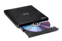 HITACHI LG - external drive BD-W / CD-RW / DVD ± R / ± RW / RAM / M-DISC BP55EB40, Black, box + SW