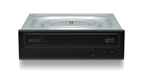 HITACHI LG - internal drive DVD-W / CD-RW / DVD ± R / ± RW / RAM / M-DISC GH24NSD6, Black, box + SW