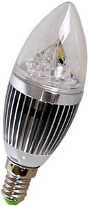EuroLight LED Bulb E14, 5W, 3000k, QP5001