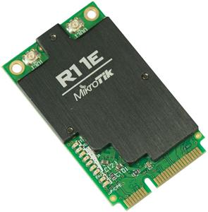 MikroTik R11e-2HnD 802.11b/g/n miniPCI-e card, 2x u.fl
