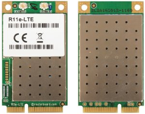 MikroTik R11e-LTE - 2G/3G/4G/LTE miniPCi-e card, 2x u.Fl