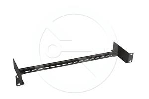 Solarix DIN rail for 19  cabinet, 1U, black