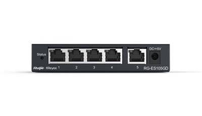 Reyee RG-ES105GD 5-port 10/100/1000Mbps Unmanaged Non-PoE Switch