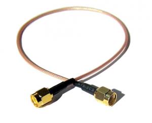 Pigtail 25cm RSMA male - RSMA male RG316 (for UBNT antennas)