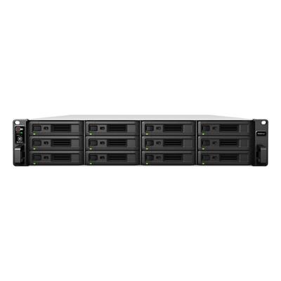 NAS Synology RS3621xs+ 12xSATA Rack server, 2x10Gb+4x1Gb LAN, red.zdroj