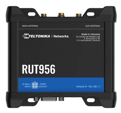 Teltonika RUT956 Industrial 4G/LTE & WiFi Dual SIM Router