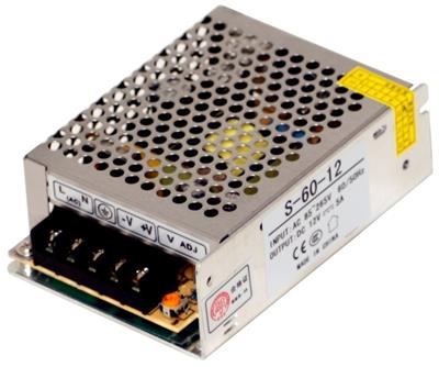 MikroTik Industrial switching power 12V, 5A, 60W