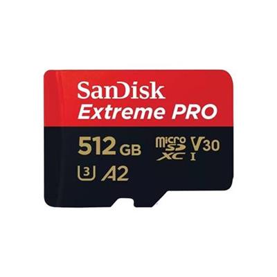 SanDisk Extreme PRO microSDXC 512GB 190MB/s + adapter