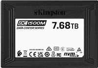 Kingston SSD 7680GB SSD Data Centre DC1500M (Mixed Use) Enterprise U.2 Enterprise NVMe SSD