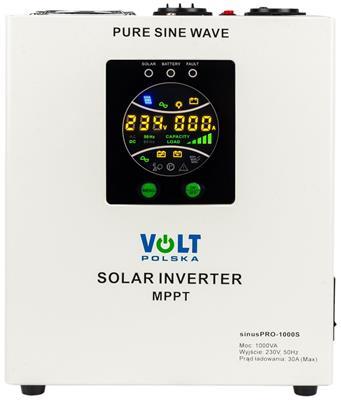 VOLT power backup UPS, 700W, pure sine wave, 12V, integrated solar inverter