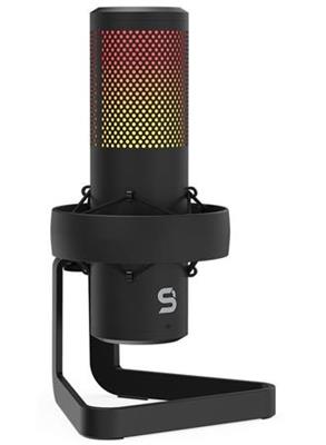 SPC Gear AXIS streamovací mikrofon / USB / volitelné směřování / sluchátkový výstup / RGB podsvícení