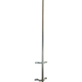 Pole mast with fixed mount, height 2m, d=28mm