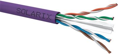 Solarix ethernet cable CAT6 UTP LSOH 305m box