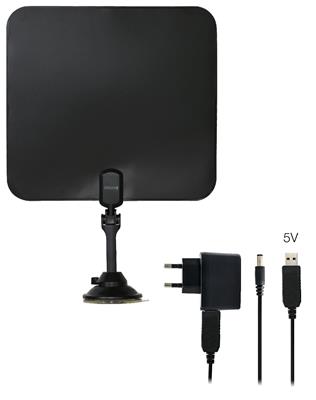 EVOLVEO Xany 2C LTE 230 / 5V, 41dBi active indoor antenna DVB-T / T2, LTE filter