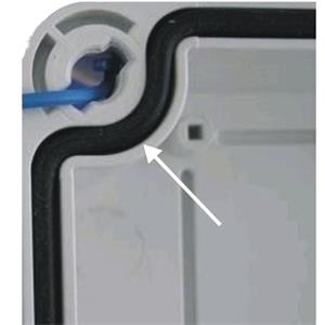Replacement rubber seal for Jirous boxes