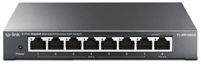 TP-Link TL-RP108GE Reverse Gigabit PoE Switch, 8 ports