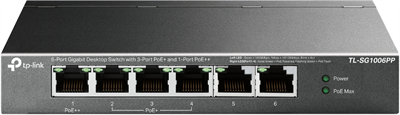 TP-Link TL-SG1006PP Gigabit PoE switch