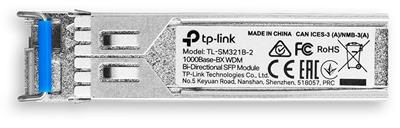 TP-Link TL-SM321B-2 - Gigabit SFP module, WDM, SM, 2km, 1310/1550nm