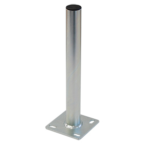Pole holder movable 30cm - only bottom part with base