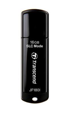 Transcend 16GB JetFlash 180I, USB 3.0 průmyslový flash disk (SLC mode), 155MB/s R, 135MB/s W, černá