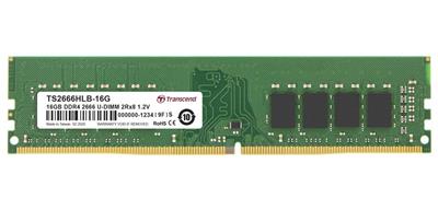 Transcend memory 16GB DDR4 2666 U-DIMM 2Rx8 1Gx8 CL19 1.2V