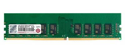 Transcend memory 16GB DDR4 2400 ECC-DIMM 2Rx8 CL17