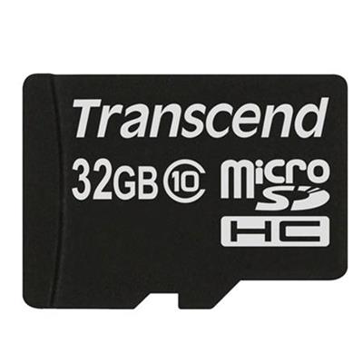 Transcend 32GB microSDHC (Class 10) memory card (without adapter)