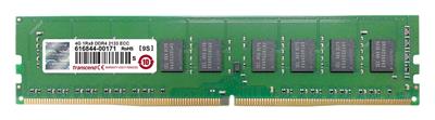 Transcend memory 4GB DDR4 2133 ECC-DIMM 1Rx8 CL15
