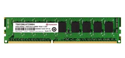 Transcend memory 4GB DDR3L-1600 ECC-DIMM 1Rx8 CL11