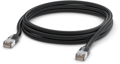 Ubiquiti UACC-Cable-Patch-Outdoor-3M-BK, Outdoor UniFi patch cable, 3m, Cat5e, black