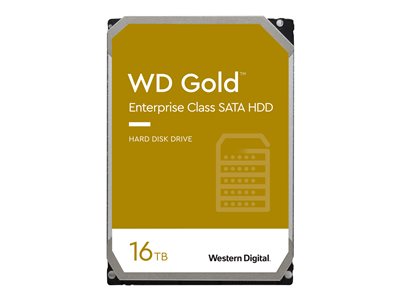 WD, HDD Gold 16TB SATA 256MB 3.5