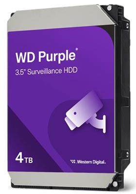 WD PURPLE WD44PURZ 4TB SATA/600 128MB cache, 5400 RPM, CMR