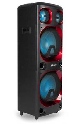 NGS WILDSKA2/ BT repro/ 800W/ LED/ USB/ TWS/ AUX IN/ Černé
