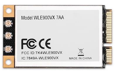 Compex WLE900VX, 802.11a/b/g/n/ac miniPCI express card