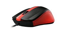 C-TECH mouse WM-01, red, USB