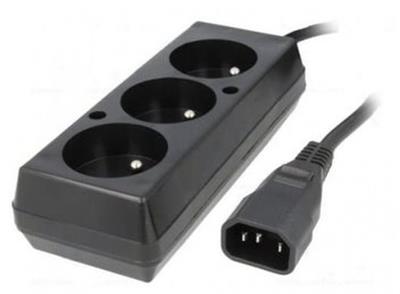 Maxlink adapter for UPS(3 sockets), max. 250V, 10A, length 30cm