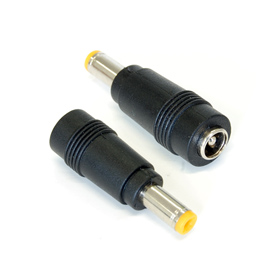 Reduction of DC power, converts the DC jack 2.1 mm to 2.5 mm - straight