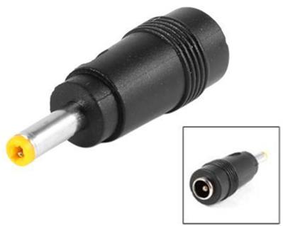 Reduction of DC power, converts the DC jack 5,5x2,5mm na 4x1,7mm - straight