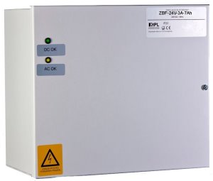 Power supply ZBF 24V-2,5A, charger function 24V 7Ah