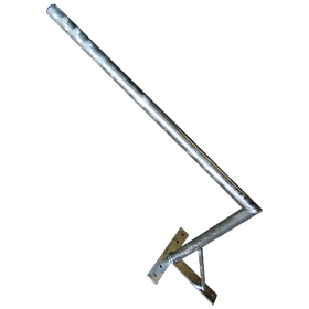 Antenna wall-mount  L  lenght 35cm, height 120cm, d=42mm and T base