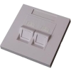 Flush mounting outlet