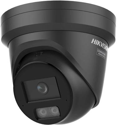 Hikvision IP turret hybrid camera DS-2CD2347G3-LIS2UY/SL(2.8mm)/BLACK, 4MP, 2.8mm, ColorVu , audio, alarm, black